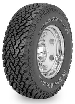 Llantas GENERAL TIRE GRABBER AT 255/65 R17 S